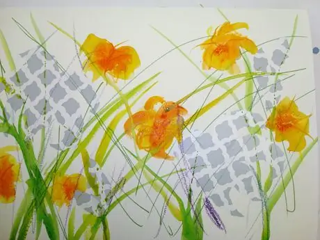 Краска листья