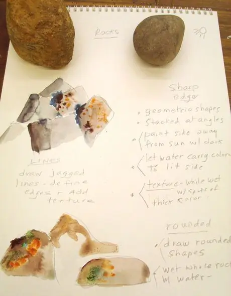 Раскрась скалы