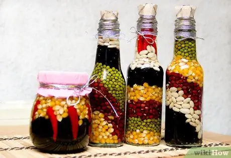 Делаем декоративные бутылки для кухни Шаг 7