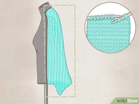 Вяжем пончо Шаг 8