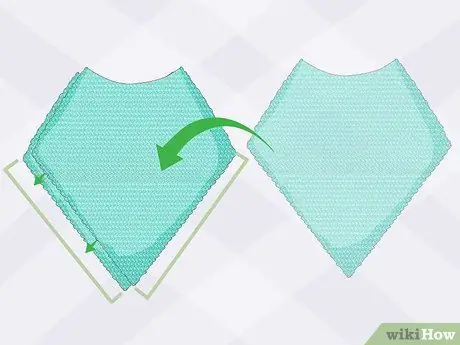 Вяжем пончо Шаг 9