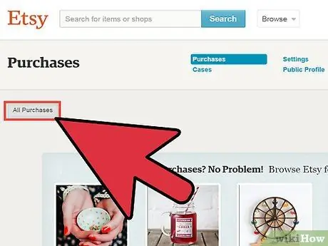 Отмена заказа Etsy Шаг 2