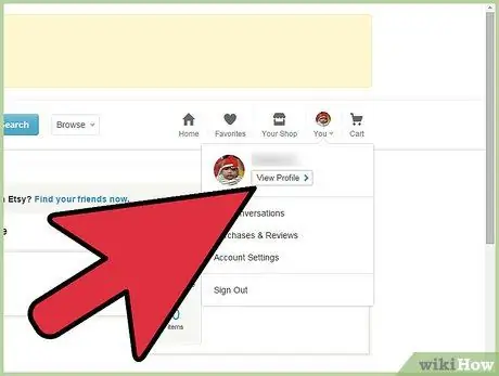 Удаление или изменение общедоступного отображаемого имени на шаге 2 Etsy