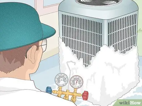 Размораживание теплового насоса Шаг 4