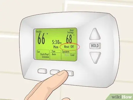 Размораживание теплового насоса Шаг 7