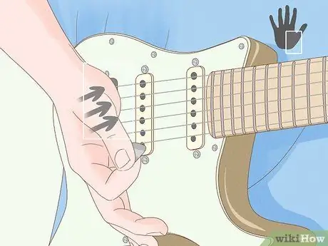 Уменьшение шума гитарной струны Шаг 7