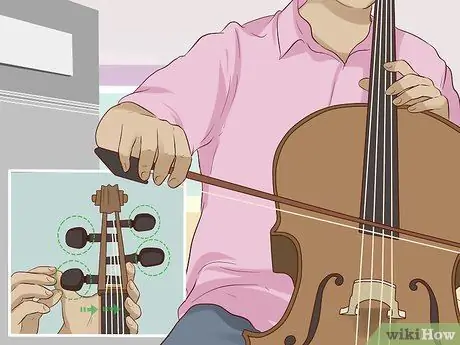 Настроить виолончель Step 7 Настроить виолончель Step 7