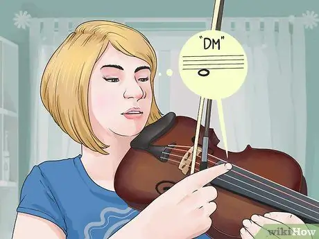 Играть в пиццикато, шаг 1 Играть в пиццикато, шаг 1