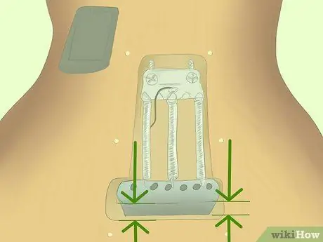 Блокировка тремоло Floyd Rose, шаг 4
