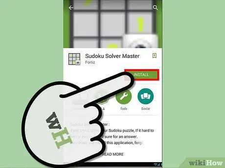 Решите судоку с помощью камеры Android. Шаг 3 Решите судоку с помощью камеры Android. Шаг 3