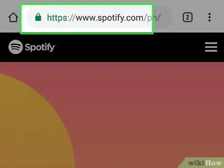 Добавить члена семьи в Spotify на Android Шаг 1 Добавить члена семьи в Spotify на Android Шаг 1