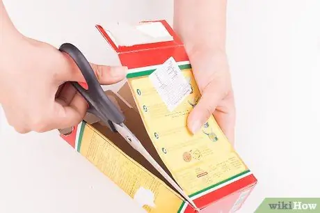 Сделайте пандус для грифа из картонной коробки для хлопьев Шаг 3 Сделайте пандус для грифа из картонной коробки для хлопьев Шаг 3