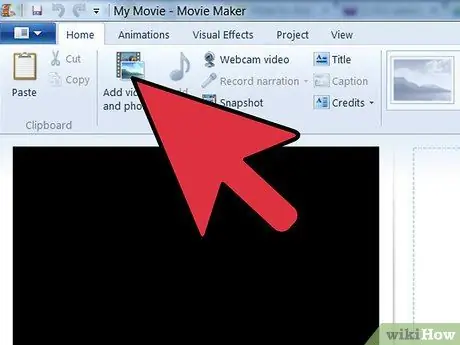 Добавление видео Windows Movie Maker на YouTube Шаг 1 Добавление видео Windows Movie Maker на YouTube Шаг 1