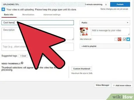 Добавление видео Windows Movie Maker на YouTube Шаг 9 Добавление видео Windows Movie Maker на YouTube Шаг 9