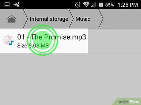 Загрузите песню в Soundcloud на Android Шаг 3 Загрузите песню в Soundcloud на Android Шаг 3