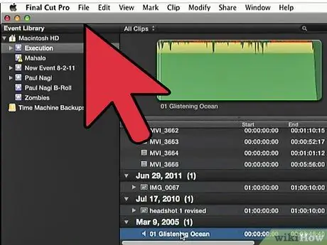 Добавление музыки в Final Cut Pro, шаг 10 Добавление музыки в Final Cut Pro, шаг 10