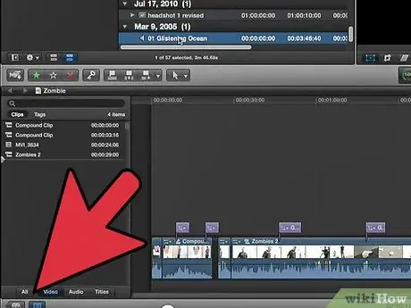 Добавление музыки в Final Cut Pro, шаг 3 Добавление музыки в Final Cut Pro, шаг 3