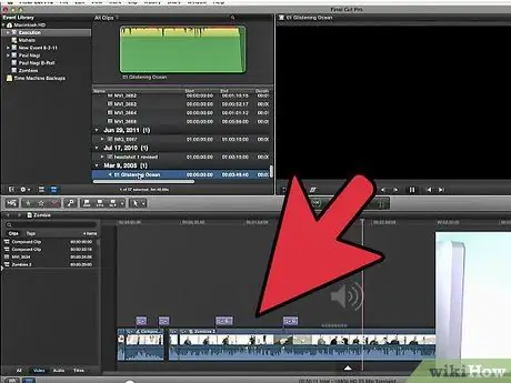 Добавление музыки в Final Cut Pro, шаг 5 Добавление музыки в Final Cut Pro, шаг 5