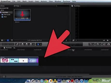 Добавление текста поверх видео в Final Cut Pro, шаг 1 Добавление текста поверх видео в Final Cut Pro, шаг 1