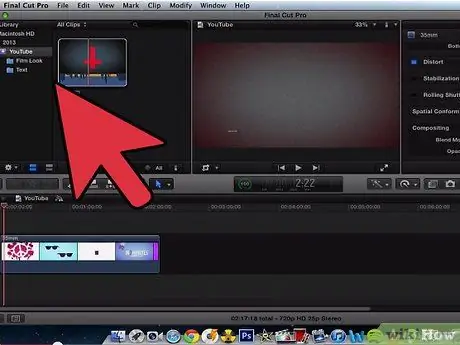 Добавление текста поверх видео в Final Cut Pro, шаг 5 Добавление текста поверх видео в Final Cut Pro, шаг 5