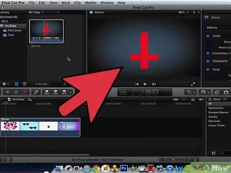Добавление текста поверх видео в Final Cut Pro, шаг 6 Добавление текста поверх видео в Final Cut Pro, шаг 6