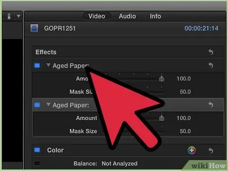 Удаление эффекта в Final Cut Pro Step 13 Удаление эффекта в Final Cut Pro Step 13