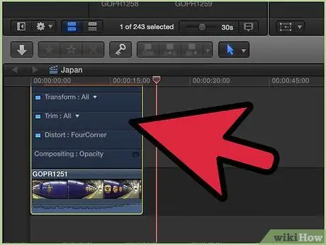 Удаление эффекта в Final Cut Pro Step 7 Удаление эффекта в Final Cut Pro Step 7