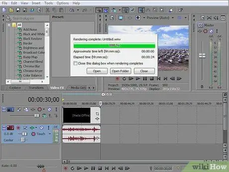 Сохранение проекта в формате Youtube на Sony Vegas Шаг 13 Сохранение проекта в формате Youtube на Sony Vegas Шаг 13