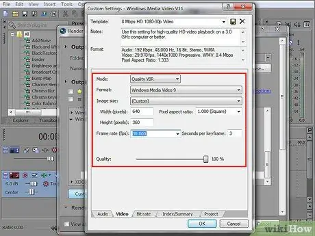 Сохранение проекта в формате Youtube на Sony Vegas Шаг 8 Сохранение проекта в формате Youtube на Sony Vegas Шаг 8