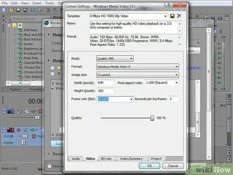 Сохранение проекта в формате Youtube на Sony Vegas Шаг 9 Сохранение проекта в формате Youtube на Sony Vegas Шаг 9