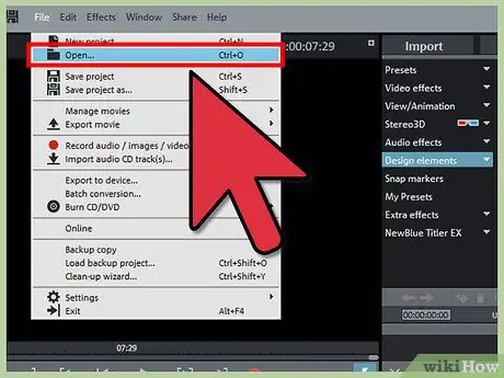 Синхронизация видеодорожек с использованием звука в MAGIX Movie Edit Pro Шаг 1 Синхронизация видеодорожек с использованием звука в MAGIX Movie Edit Pro Шаг 1