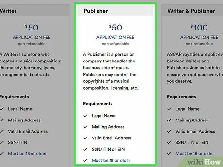 Стать автором ASCAP Шаг 2 Стать автором ASCAP Шаг 2