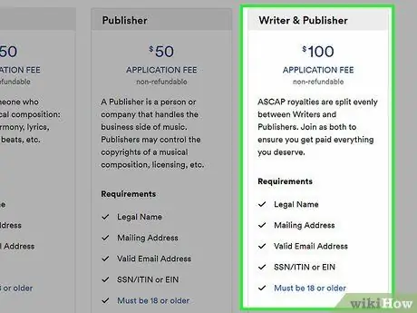 Стать автором ASCAP Шаг 3 Стать автором ASCAP Шаг 3