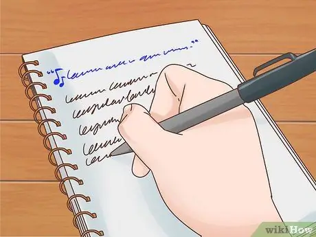Пишите песни подростком Шаг 5 Пишите песни подростком Шаг 5