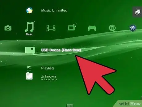 Поместите музыку на PS3 Шаг 5 Поместите музыку на PS3 Шаг 5
