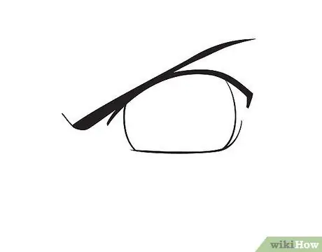 How.to. Draw. Byakugan Шаг 1 How.to. Draw. Byakugan Шаг 1
