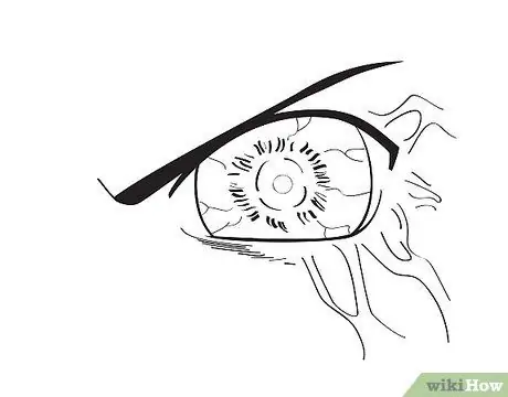 How.to. Draw. Byakugan Шаг 5 How.to. Draw. Byakugan Шаг 5