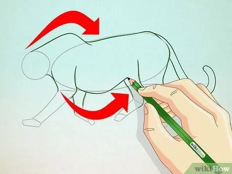 Рисуем гепарда Шаг 10 Рисуем гепарда Шаг 10