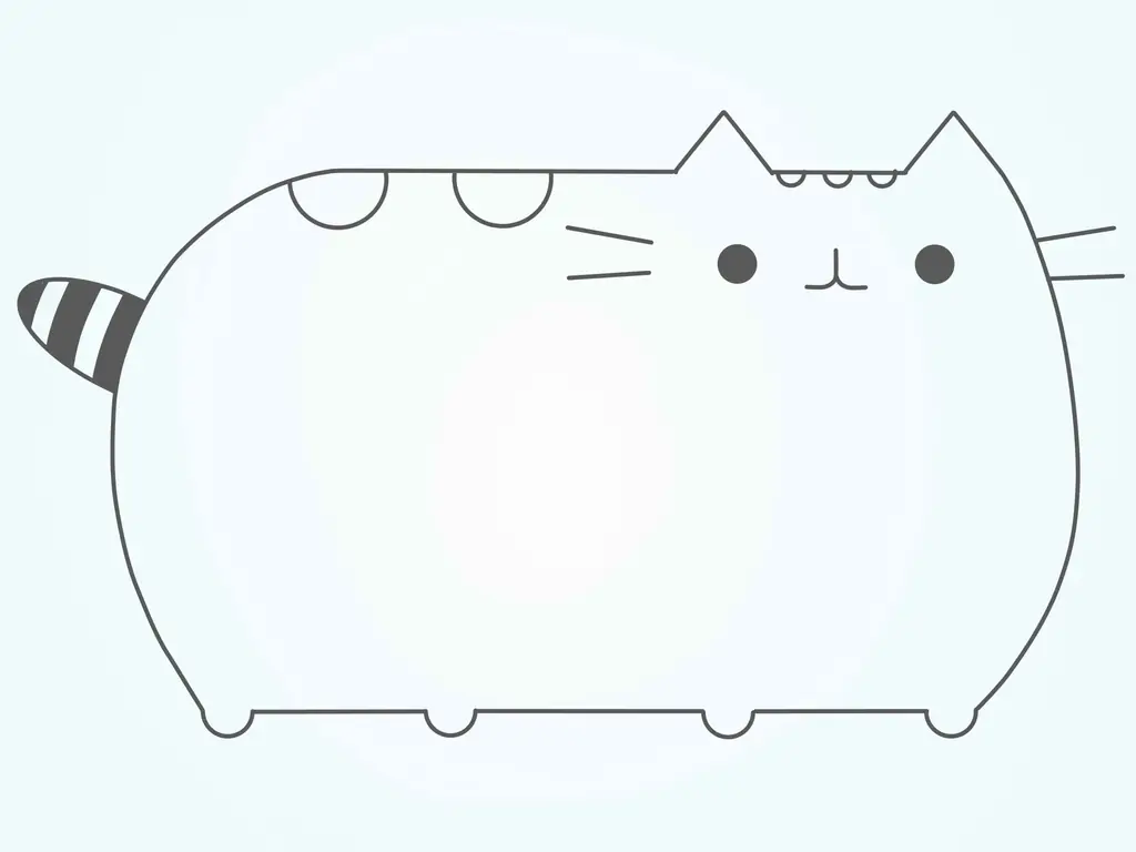 Как нарисовать кота Пушина
