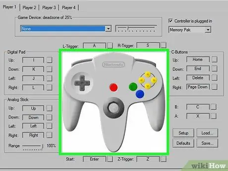 Настройте контроллер Xbox 360 в Project64, шаг 9 Настройте контроллер Xbox 360 в Project64, шаг 9