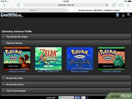Играйте в игры Gameboy Advance на устройстве iOS с GBA4iOS Step 7 Играйте в игры Gameboy Advance на устройстве iOS с GBA4iOS Step 7