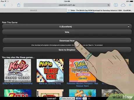 Играйте в игры Gameboy Advance на устройстве iOS с GBA4iOS Step 8 Играйте в игры Gameboy Advance на устройстве iOS с GBA4iOS Step 8