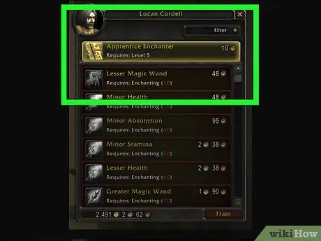 Распылять чары в World of Warcraft, шаг 5 Распылять чары в World of Warcraft, шаг 5