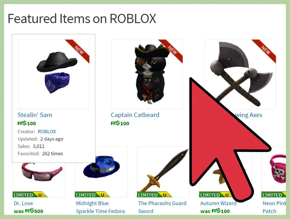 Как настроить своего персонажа в Roblox