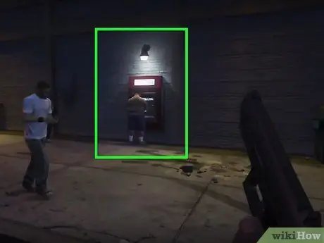 Грабить людей в банкоматах в GTA V, шаг 2 Грабить людей в банкоматах в GTA V, шаг 2