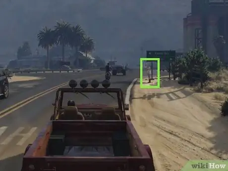 Прокатитесь автостопом в GTA V, шаг 9 Прокатитесь автостопом в GTA V, шаг 9