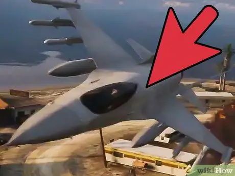 Получите военный самолет в Grand Theft Auto V, шаг 8 Получите военный самолет в Grand Theft Auto V, шаг 8