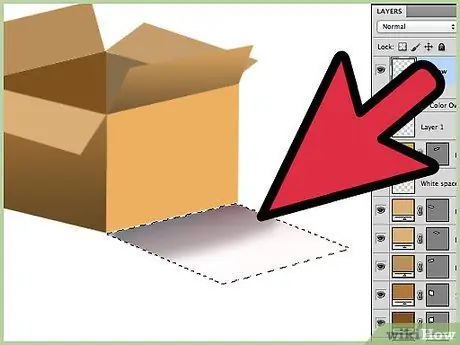 Создание 3D-коробки в Photoshop. Шаг 17