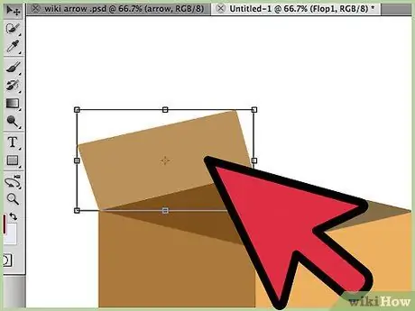Создание 3D-коробки в Photoshop. Шаг 7 Создание 3D-коробки в Photoshop. Шаг 7