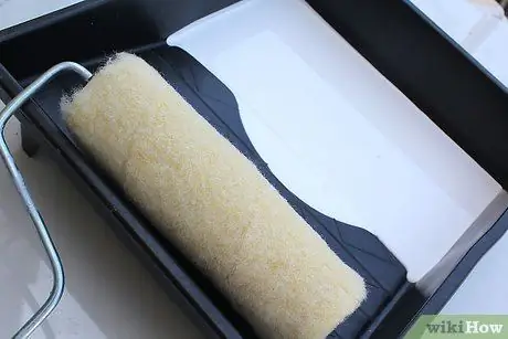 Тряпичная краска на стене, шаг 4 Тряпичная краска на стене, шаг 4